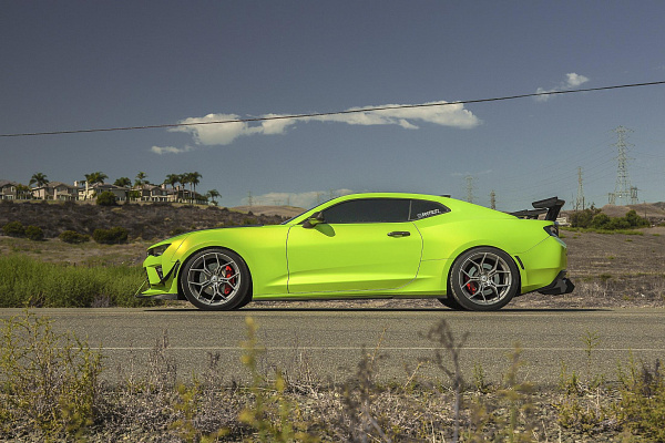 Фото дисков Asanti MONARCH Сатиновый графит на Chevrolet Camaro VI