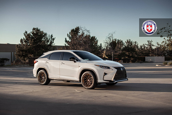 Фото дисков HRE P200 Сатиновая темная медь на Lexus RX IV