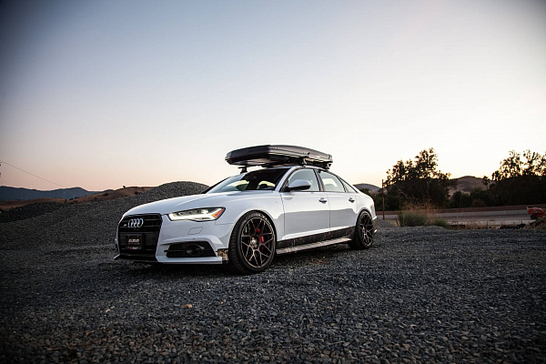Фото дисков HRE FF01 Сатиновая бронза на Audi A/RS 6 (C7)