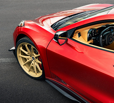 Фото дисков Brixton Forged PF11 R / RS на Chevrolet Corvette C8