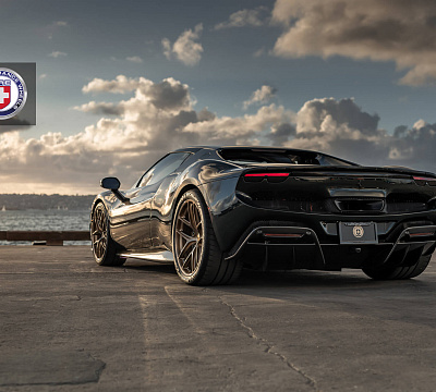 Фото дисков HRE R101 Lightweight на Ferrari 296