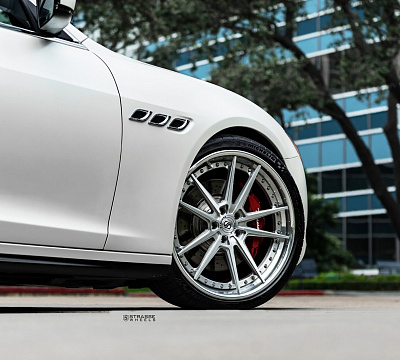 Фото дисков Strasse Wheels SV1 Deep Concave FS на Maserati Quattroporte VI