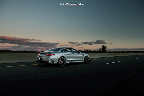 Фото дисков HRE P204 Сатиновый графит на Mercedes-Benz S-Class (W222, C217)