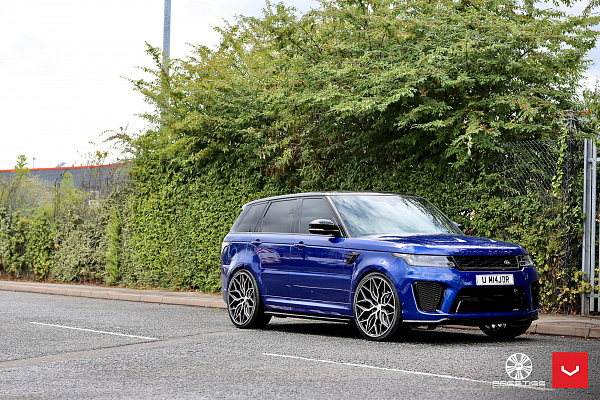 Фото дисков Vossen HF-2 Алмазная проточка на Land Rover Range Rover Sport II