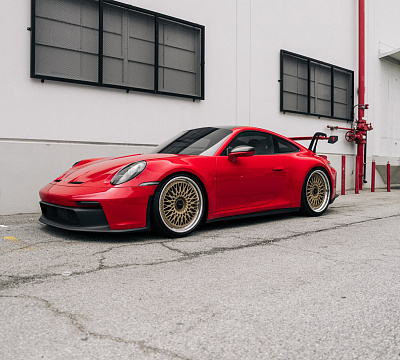 Фото дисков Brixton Forged TR20 на Porsche 911 VIII