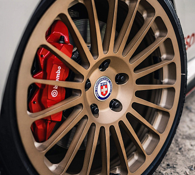 Фото дисков HRE 309M на Honda Civic Type R FK8