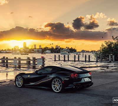 Фото дисков NOVITEC NF11 на Ferrari 812