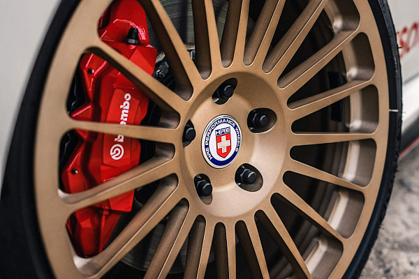 Фото дисков HRE 309M Сатиновое темное золото на Honda Civic Type R FK8