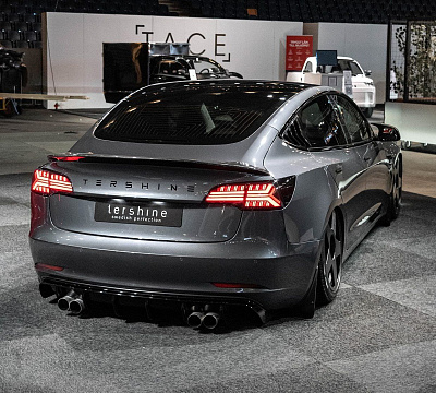 Фото дисков Bola B10 на Tesla Model 3