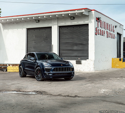 Фото дисков Vossen HF-2 на Porsche Macan I