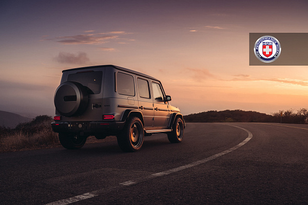 Фото дисков HRE 544 Черный сатин на Mercedes-Benz G-Class III