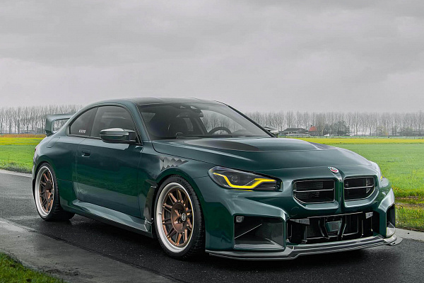 Фото дисков HRE 528 Глянцевая темная медь на BMW 2/M2 (G42/G87)