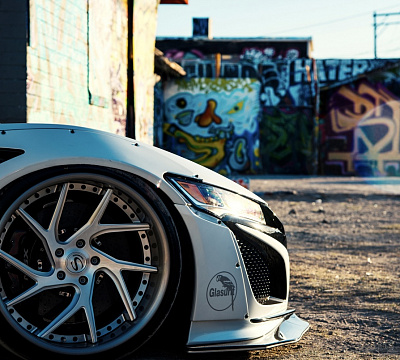 Фото дисков Savini SV67 на Acura NSX II