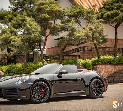 Фото дисков Vossen EVO-3 на Porsche 911 VIII