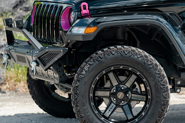 Фото дисков 4PLAY 4P63 Черный глянец на Jeep Wrangler IV (JL)
