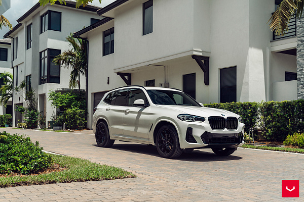 Фото дисков Vossen HF-5 Черный глянец на BMW X3/X3 M (G01/F97)