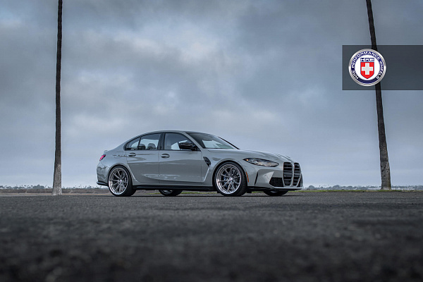 Фото дисков HRE S104SC Глянцевый тонированный лак на BMW 3/M3 (G2x/G80)