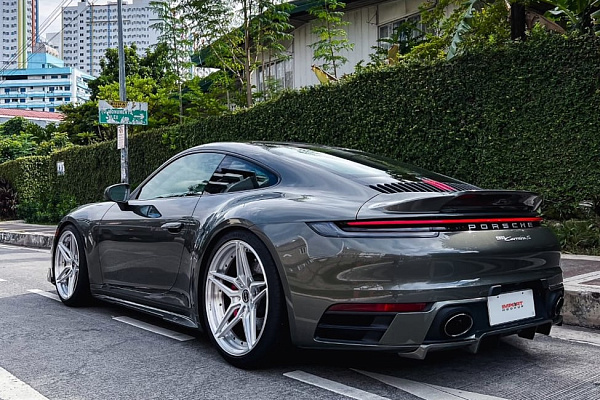 Фото дисков Brixton Forged VL2 Глянцевый лак на Porsche 911 VIII