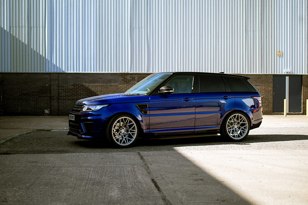 Фото дисков Vossen UV-1 Серебро на Land Rover Range Rover Sport II