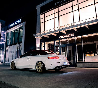 Фото дисков HRE RC100 на Mercedes-Benz C-Class (W205)