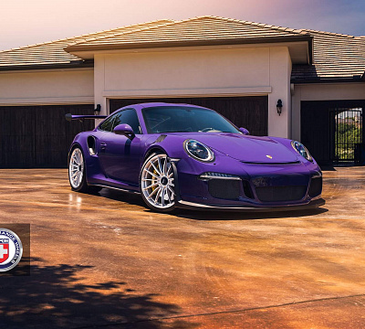 Фото дисков HRE P103 на Porsche 911 VII