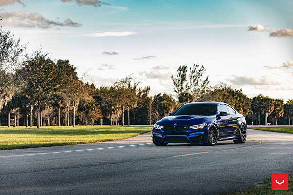 Фото дисков Vossen HF-5 Глянцевый графит на BMW 4/M4 (F32/F82)