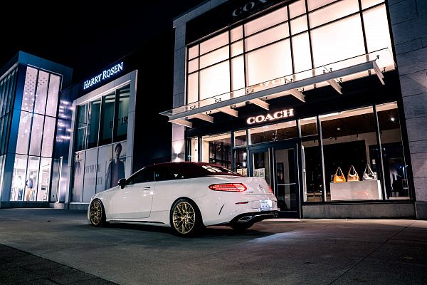 Фото дисков HRE RC100 Глянцевое золото на Mercedes-Benz C-Class (W205)