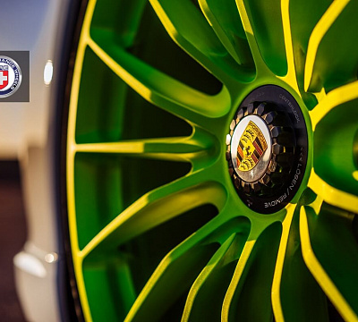 Фото дисков HRE P103 на Porsche 911 VII