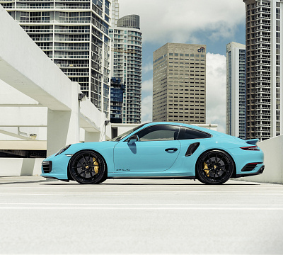 Фото дисков Vossen RS19 на Porsche 911 VIII