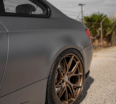 Фото дисков HRE P101 на BMW 3/M3 (E90)