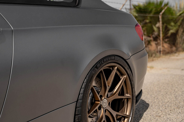 Фото дисков HRE P101 Глянцевая бронза на BMW 3/M3 (E90)