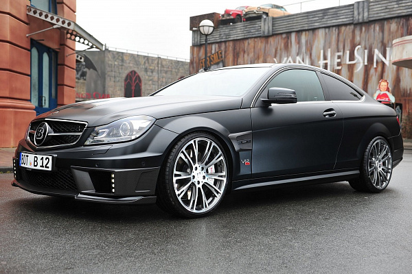 Фото дисков BRABUS Monoblock R Глянцевый графит на Mercedes-Benz C-Class (W204)