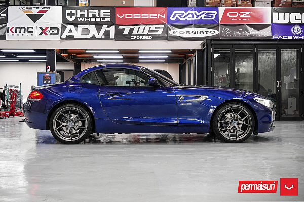 Фото дисков Vossen HF-5 Сатиновый графит на BMW Z4 (E89)