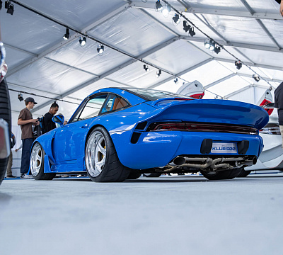 Фото дисков HRE 522 на Porsche 911 IV