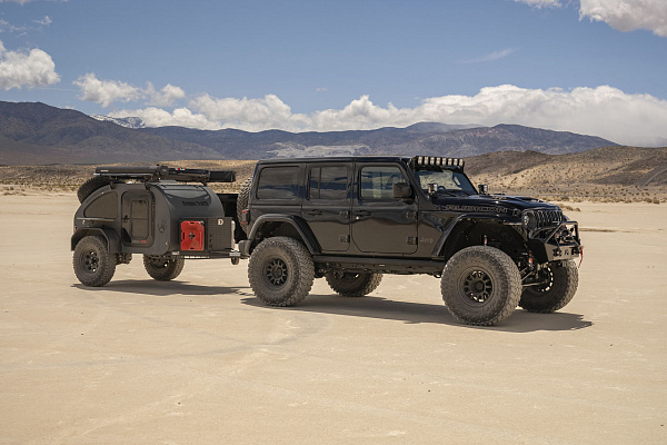 Фото дисков Black Rhino RAPID Черный матовый на Jeep Wrangler IV (JL)
