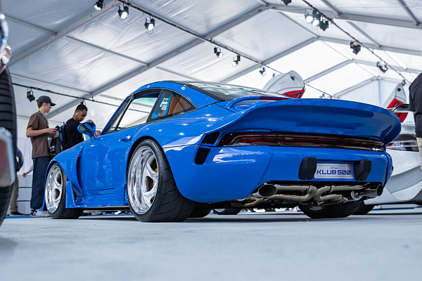 Фото дисков HRE 522 Глянцевый лак на Porsche 911 IV