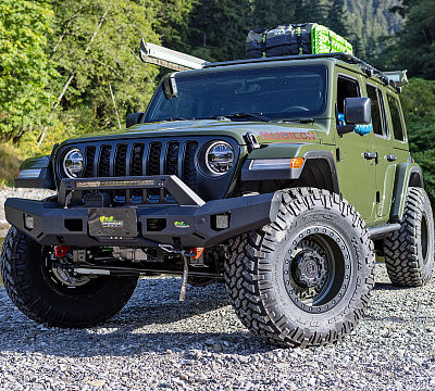 Фото дисков Black Rhino ABRAMS на Jeep Wrangler IV (JL)