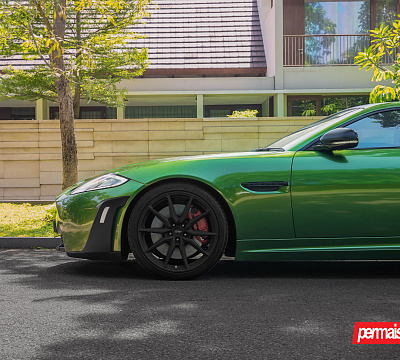 Фото дисков Vossen HF-3 на Jaguar XKR II