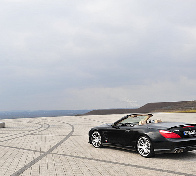 Фото дисков BRABUS Monoblock R (Platinum Edition) на Mercedes-Benz SL (R230)