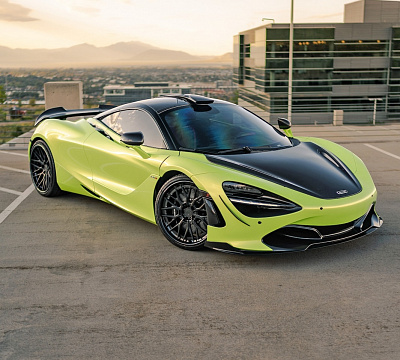 Фото дисков Strasse Wheels SV10M Deep Concave FS на McLaren 720S