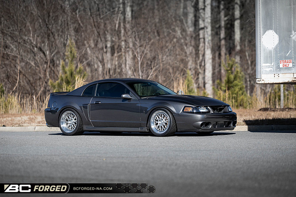 Фото дисков BC Forged LE81 // MLE81 Глянцевый лак на Ford Mustang IV