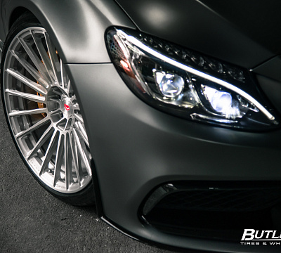 Фото дисков Vossen S17-04 на Mercedes-Benz C-Class (W205)