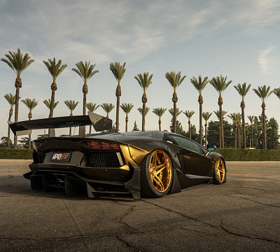 Фото дисков Savini SV71 на Lamborghini Aventador