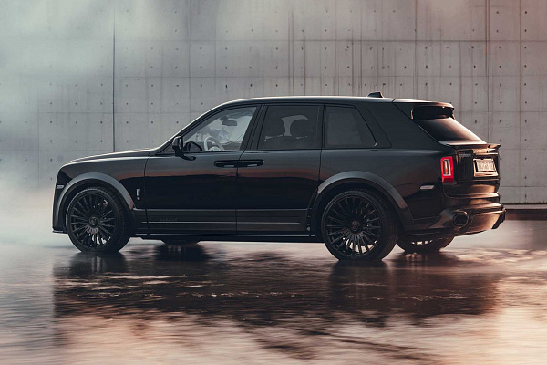 Фото дисков BRABUS Monoblock ZV (Platinum Edition) Черный глянец на Rolls-Royce Cullinan