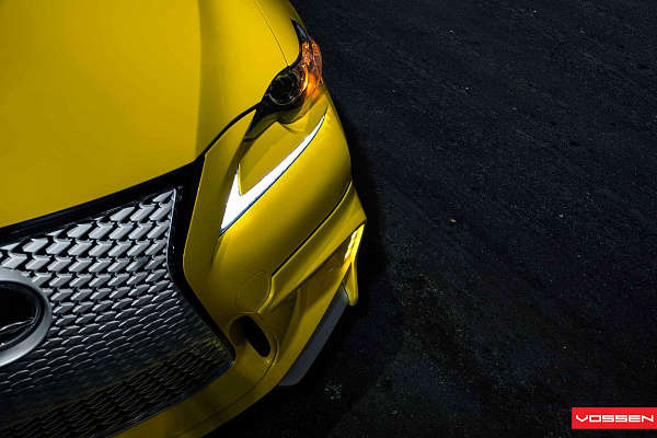 Фото дисков Vossen CVT Серебро на Lexus IS II
