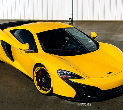 Фото дисков Strasse Wheels SV1 Deep Concave FS на McLaren 650S