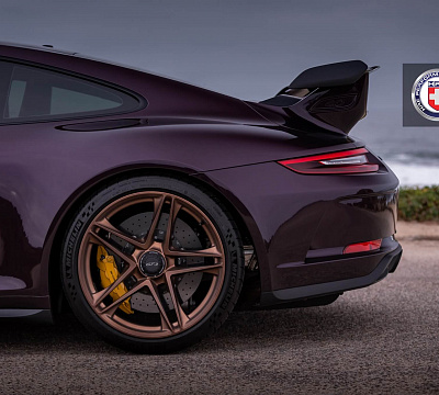 Фото дисков HRE P207 на Porsche 911 VII