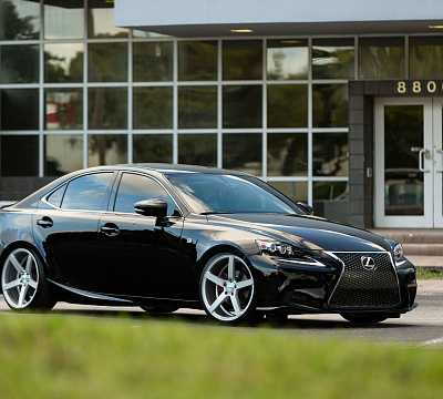 Фото дисков Vossen CV3 на Lexus IS II