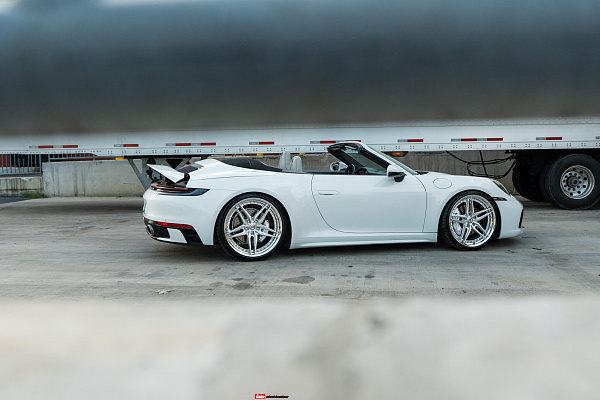 Фото дисков HRE S107SC Глянцевый лак на Porsche 911 VIII