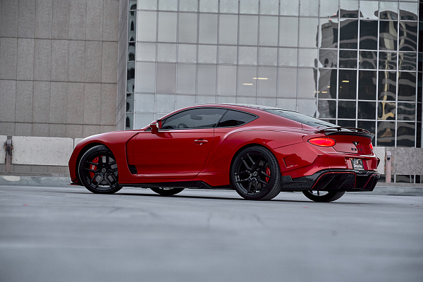 Фото дисков Brixton Forged CM5-R Черный глянец на Bentley Continental GT III